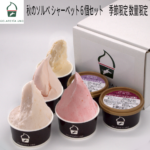 秋のソルベ シャーベット６個セット